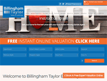 Tablet Screenshot of billinghamtaylor.co.uk
